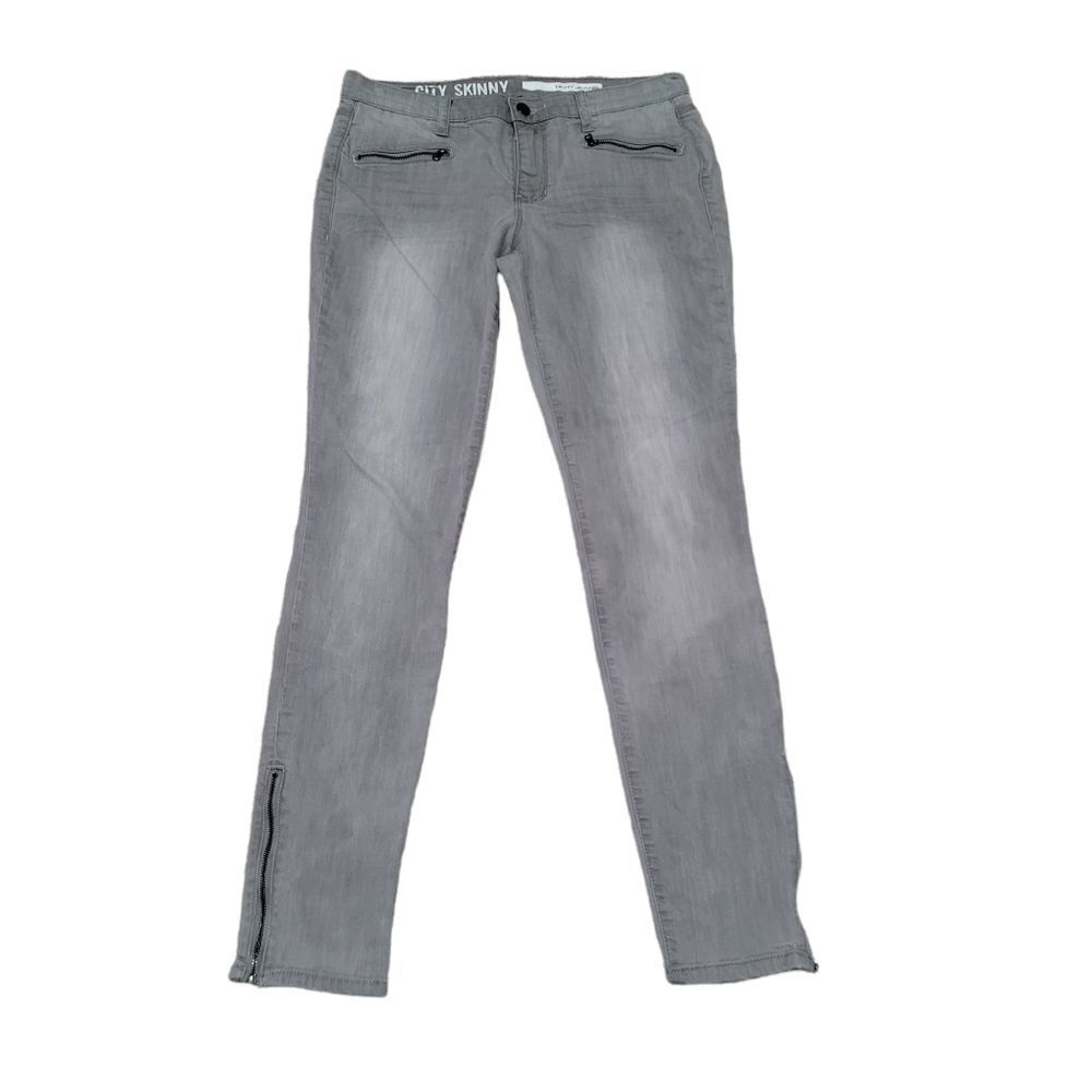 DKNY Jeans Light-gray with Zipper Details 6